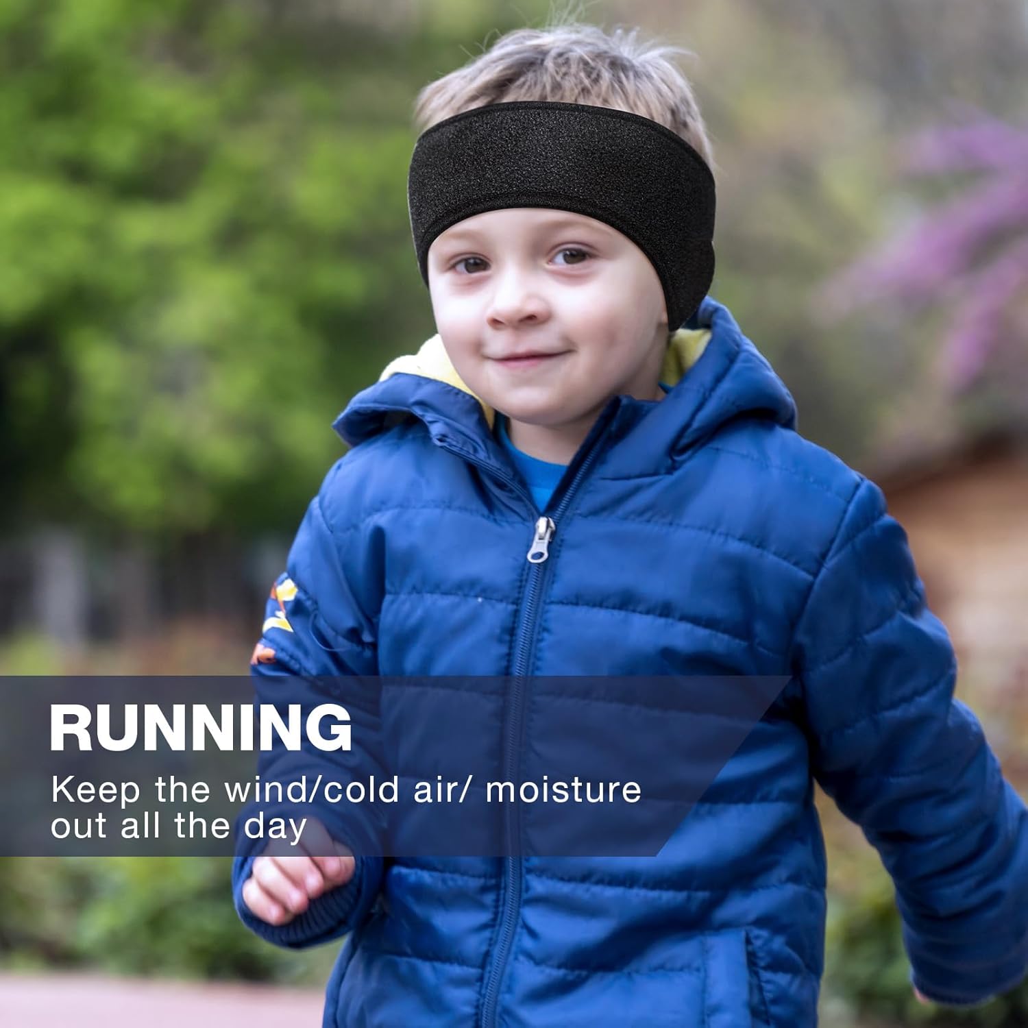 Syhood 4 Pieces Kids Fleece Headband Winter Ear Headbands Warmer Ear Muff for Child Outside Sporting Running - Image 7