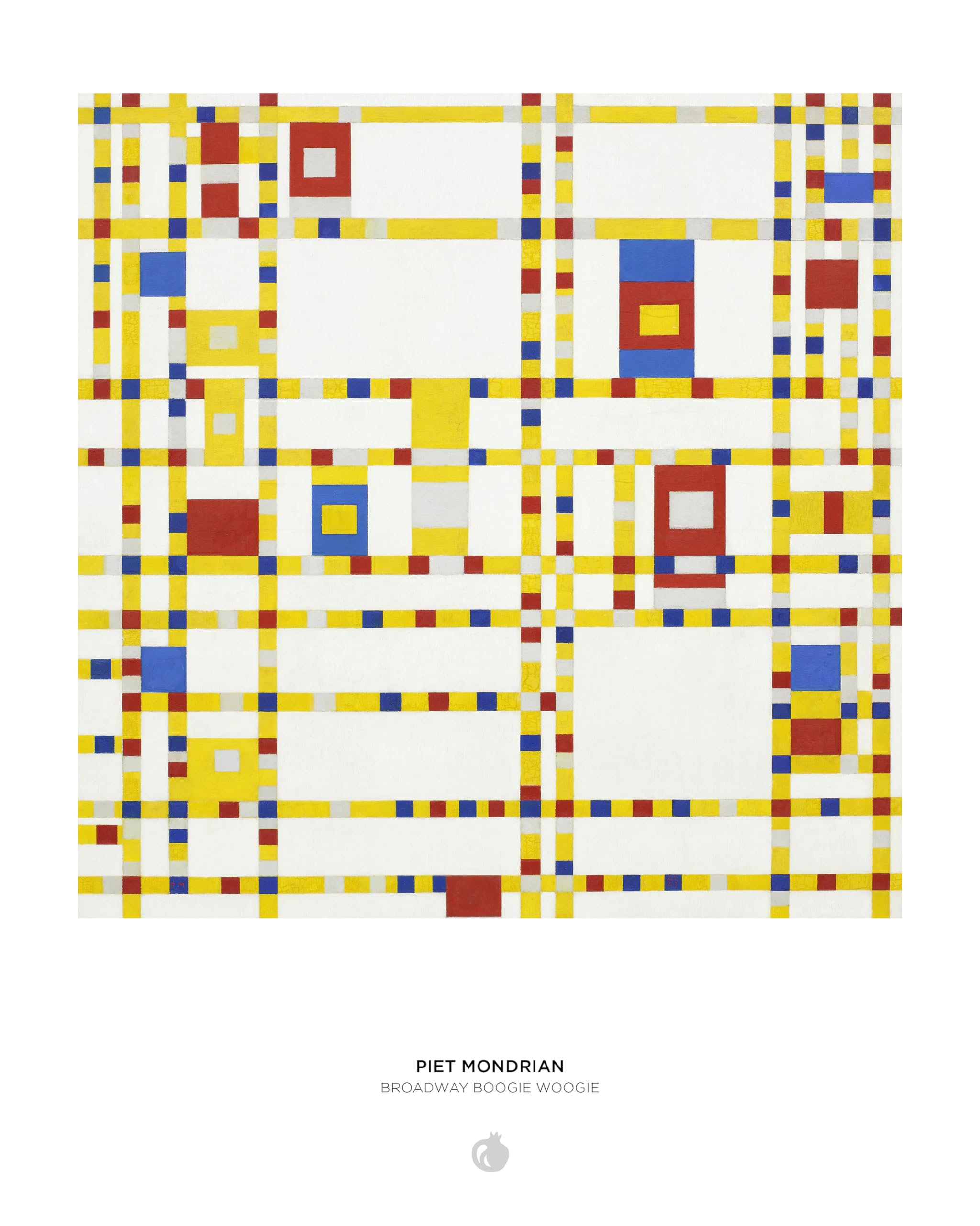 Pomegranate 500-Piece Jigsaw Puzzle for Adults, Piet Mondrian's Broadway Boogie Woogie, Matte Finish, Snug Fit - Image 3