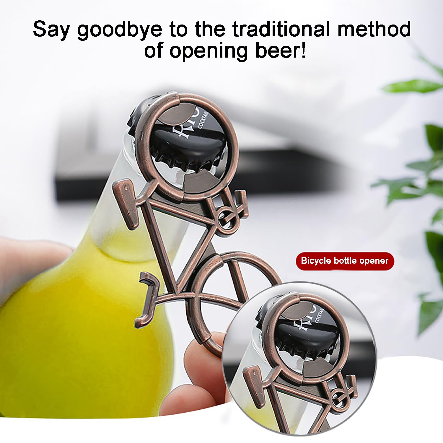 10 Pièces Ouvre-Bouteille En Forme De Vélo Porte-clés Vélo Décapsuleur