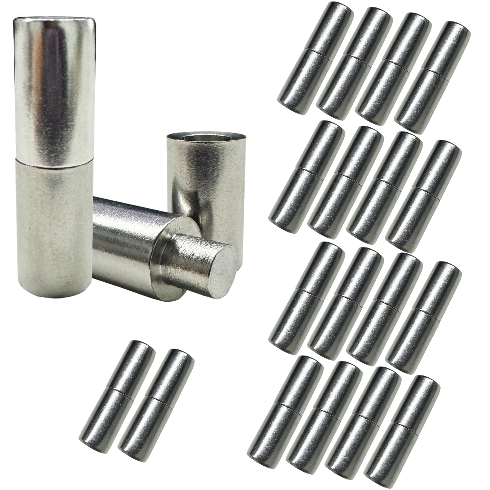 20Pcs Weldable Barrel Hinges 1.9