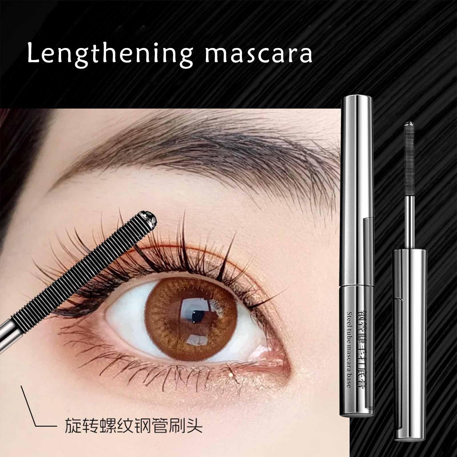Mascara Primer Eyelash Primer before Mascara Volume and Length Curl Waterproof Sweatproof Lengthening Non-Smudge Long Lasting - Image 4