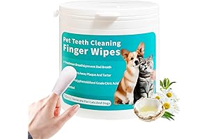 Teeth Cleaning Finger Wipes for Dogs