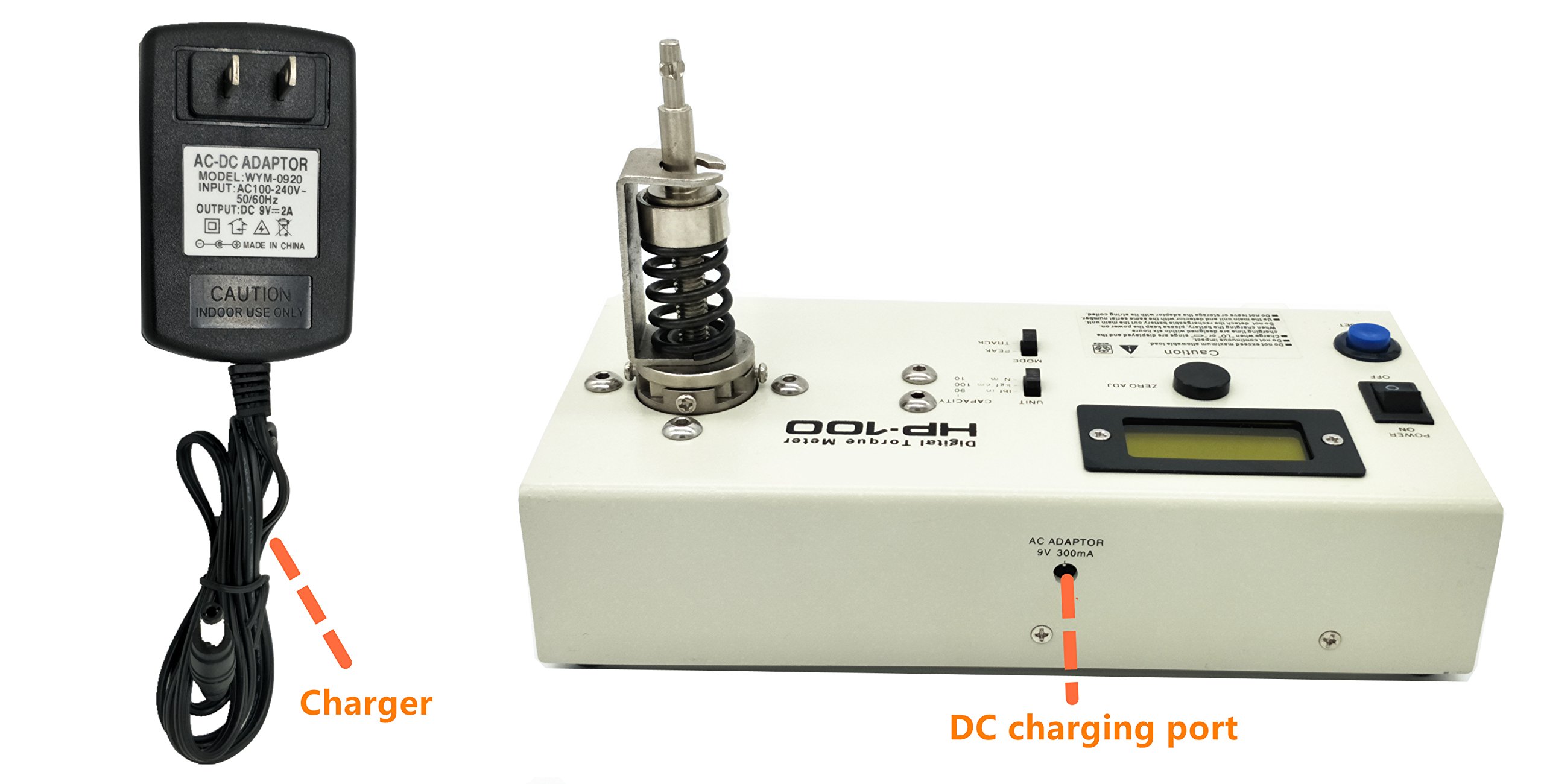 Huanyu HP100 Digital Torque Meter Torsion Meter Screw Driver Wrench