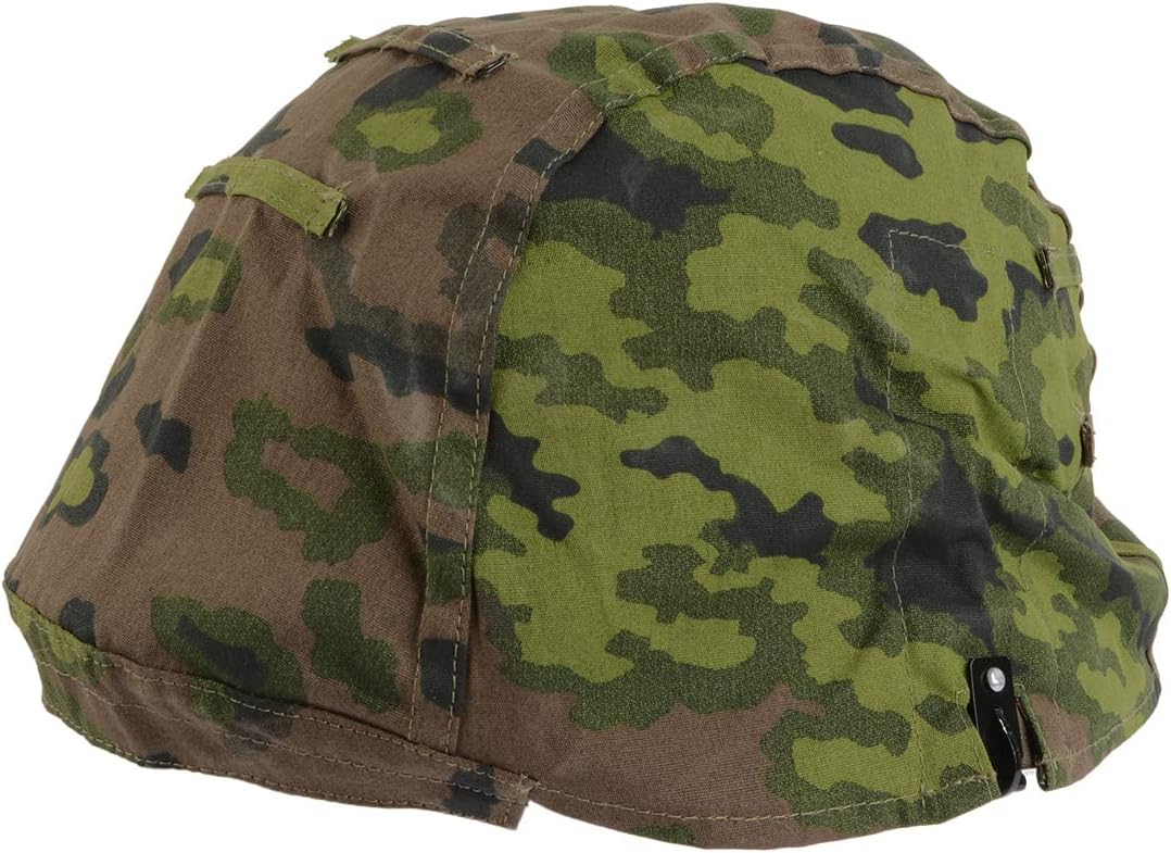 Oakleaf A Camo Helmet Cover - Reversible German WW2 Army Repro