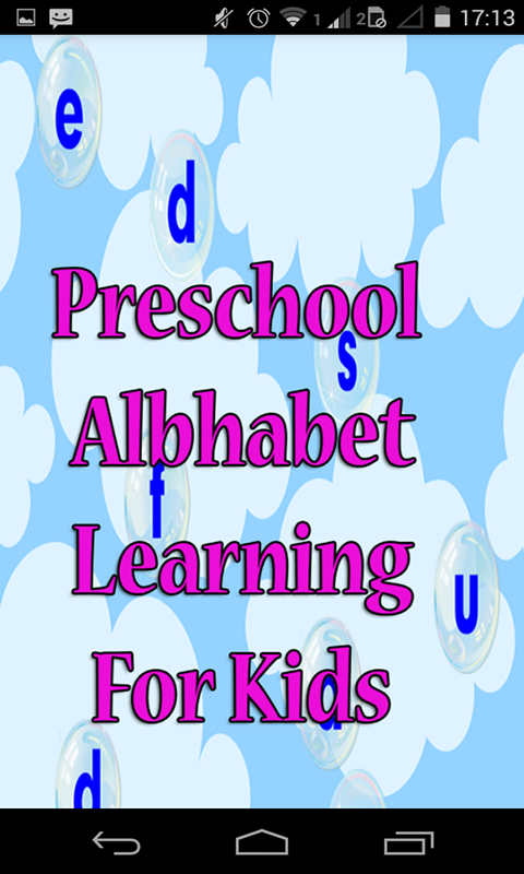 Preschool Alphabet Learning (Offline Audio) - App on the Amazon Appstore