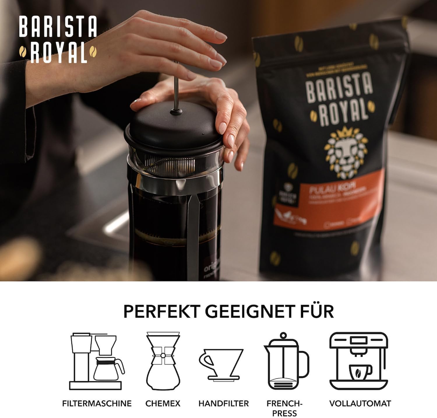Kaffee Adventskalender 2026 - 24 x 30 g Kaffeebohnen, fair, Geschenk für Männer und Frauen