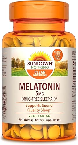 Sundown Melatonina 5 mg comprimidos 90 ea