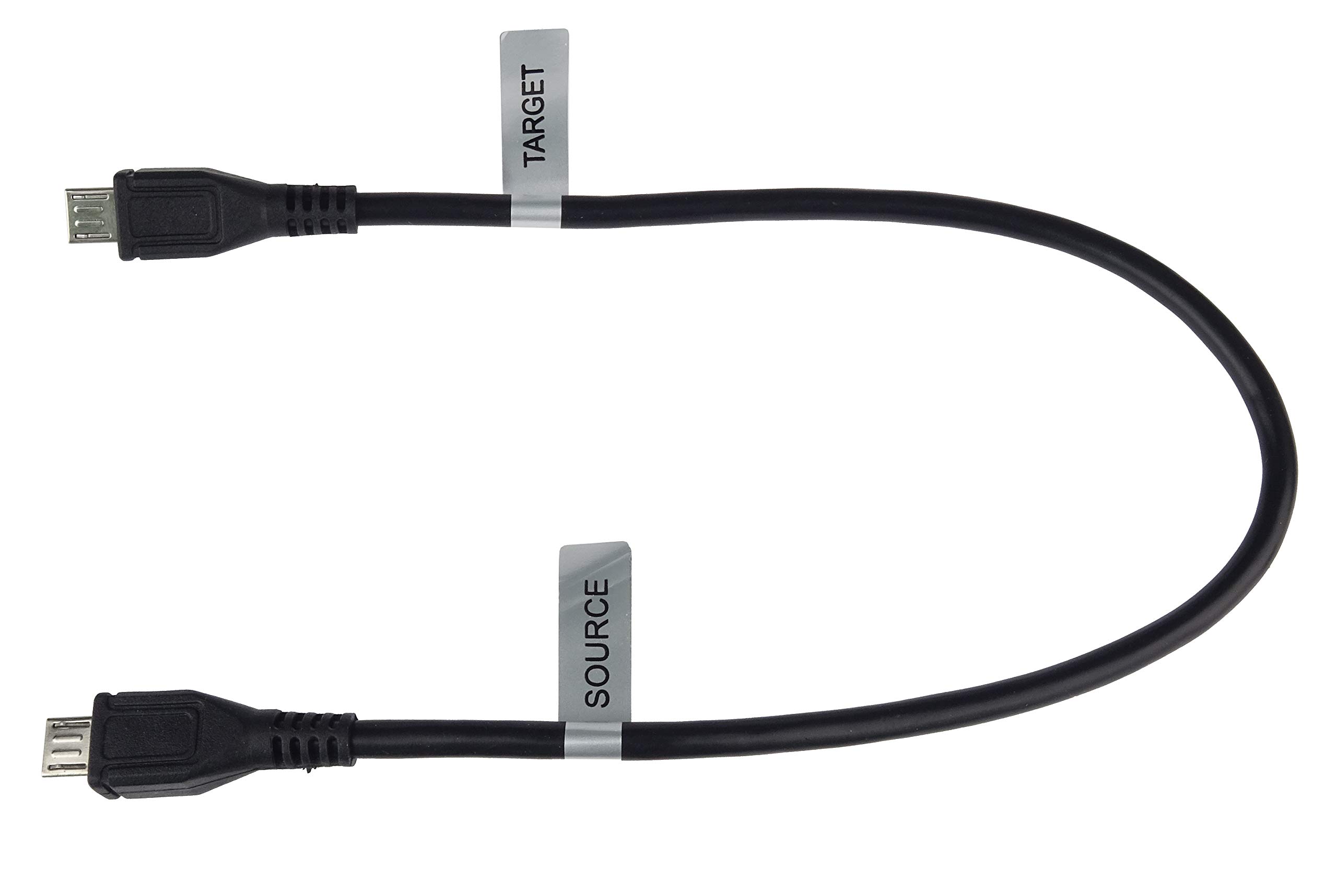 Premium Cord USB 2.0 Cable Micro USB B (M) - Micro USB B (M) 0.3m OTG