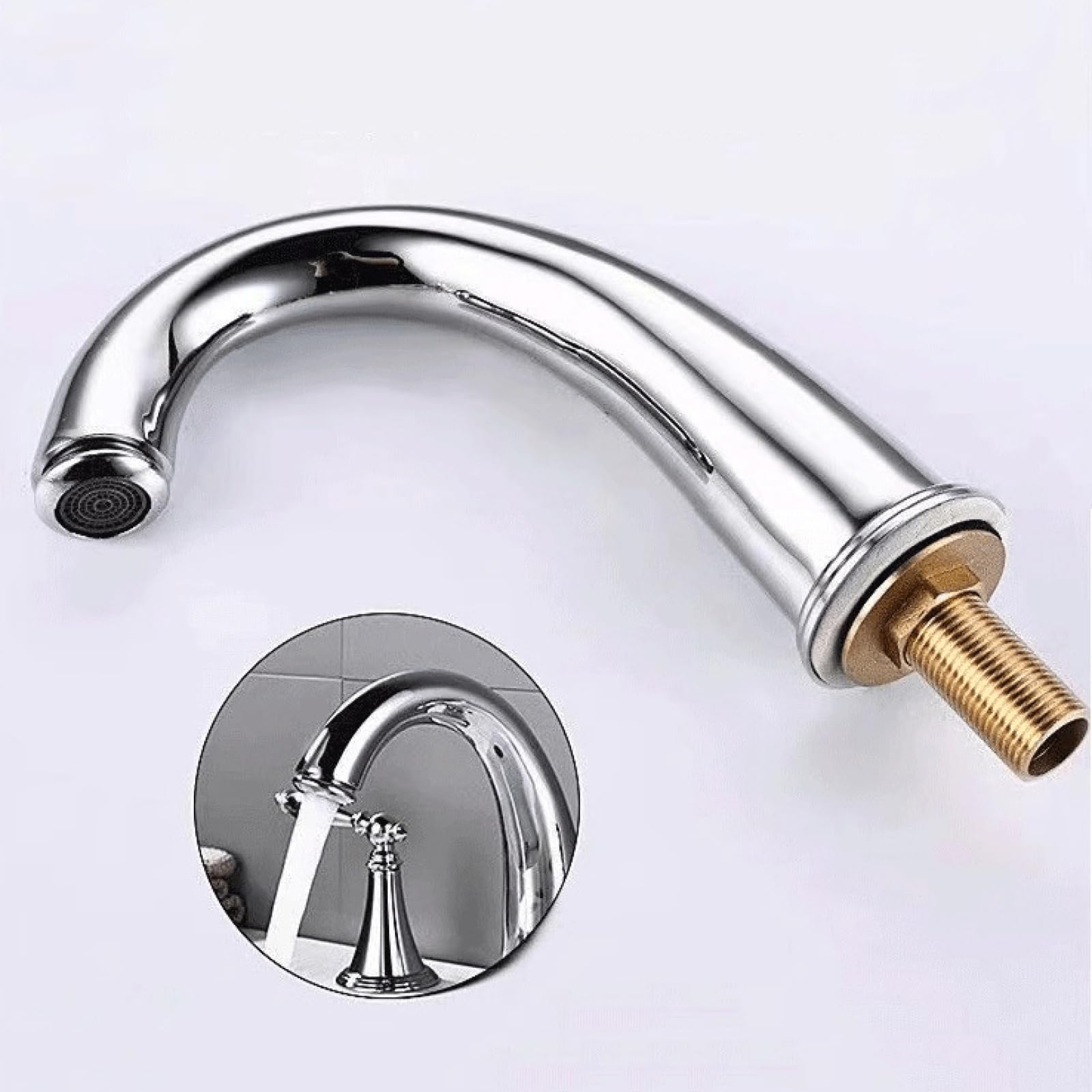 Badezimmerarmaturen Kompatibel Mit Waschbecken 3-Loch, Messingarmatur Badezimmer, Badezimmerwaschbeckenarmatur Warm- Und Kaltwassermischer, Waschbeckenarmatur Badezimmer（Black）