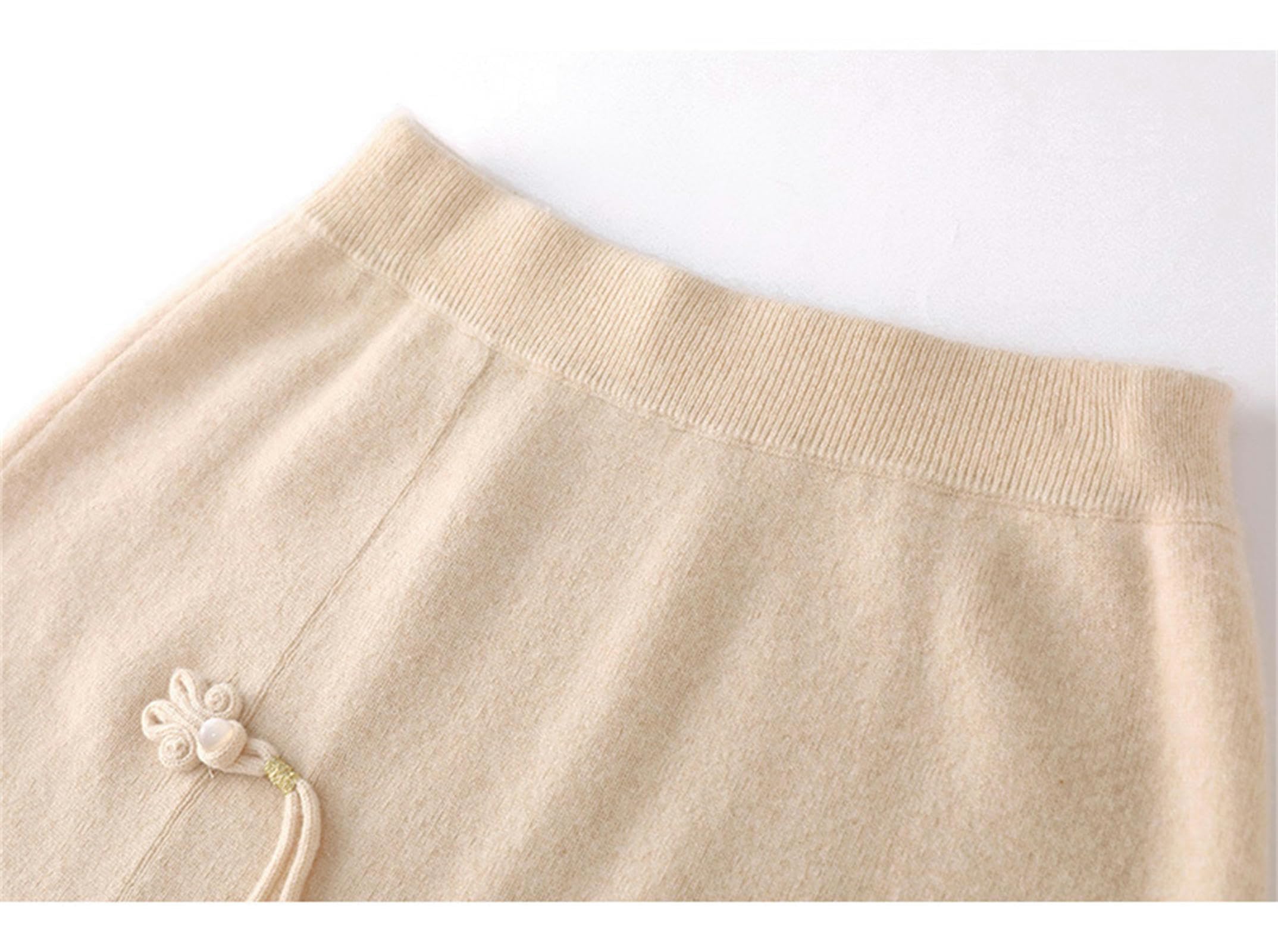 Gonna Midi Donna metà Maglia A Maglia -Gonna Corpo Fibbia Femminile Autunno E Inverno Lungo La Vita Alta in Vita Sottile Sottile Gonna All'anca Selvatica