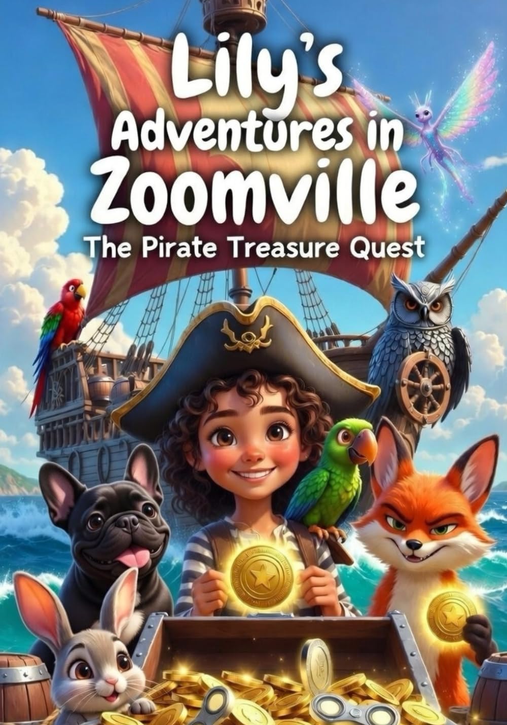 Lily’s Adventures in Zoomville: The Pirate Treasure Quest: ADHD AND AUTISM (Lily's Toolkit for Loud Days and Zoomy Thoughts ADHD AND AUTISM)