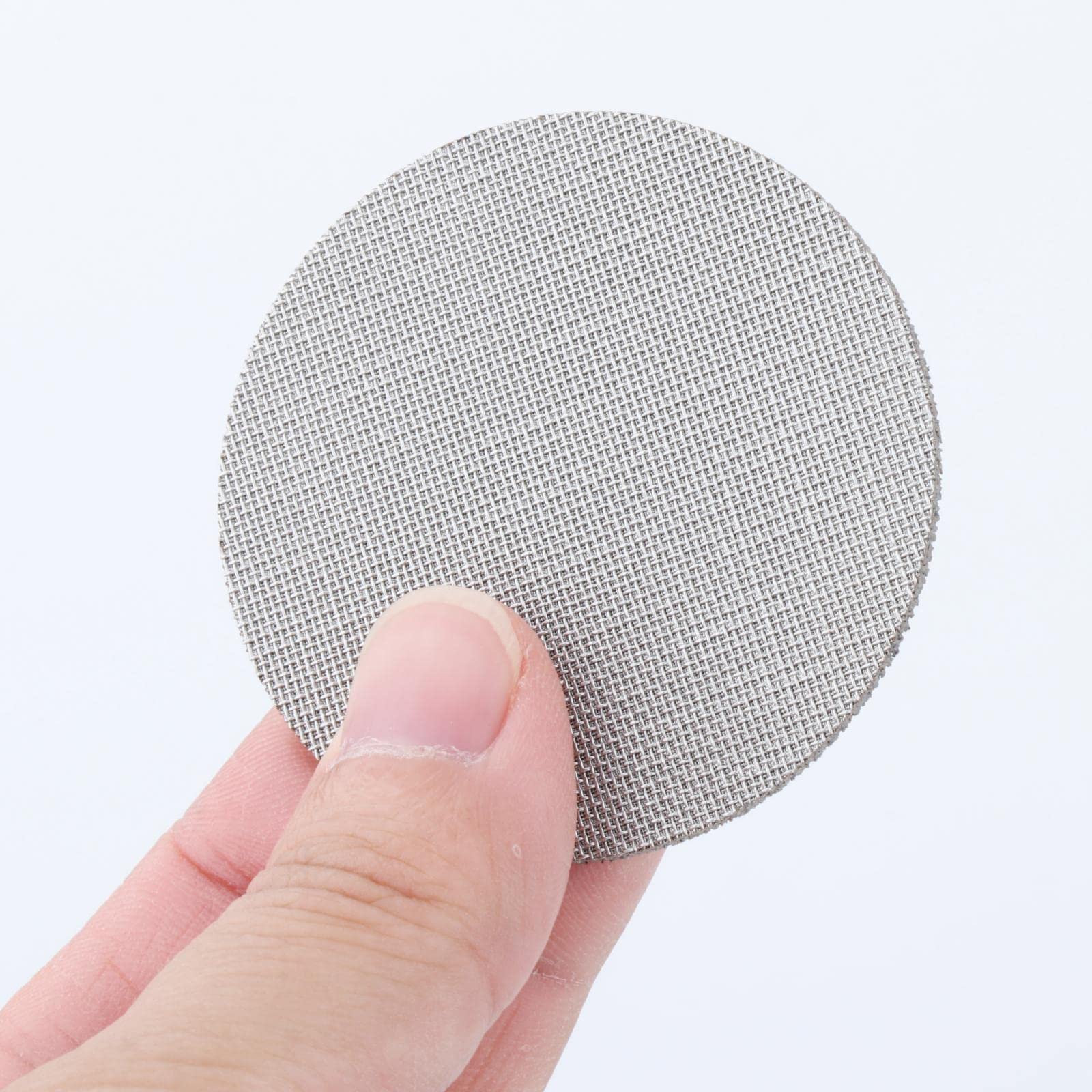 Colcolo Portafilter Puck Screen Espressomaschine Duschsieb Kontaktfilter-leicht Reinigung Umweltfreundliches Edelstahl für Baristas Küchenprofis Haushalt, 53,5 mm 2 mm dick