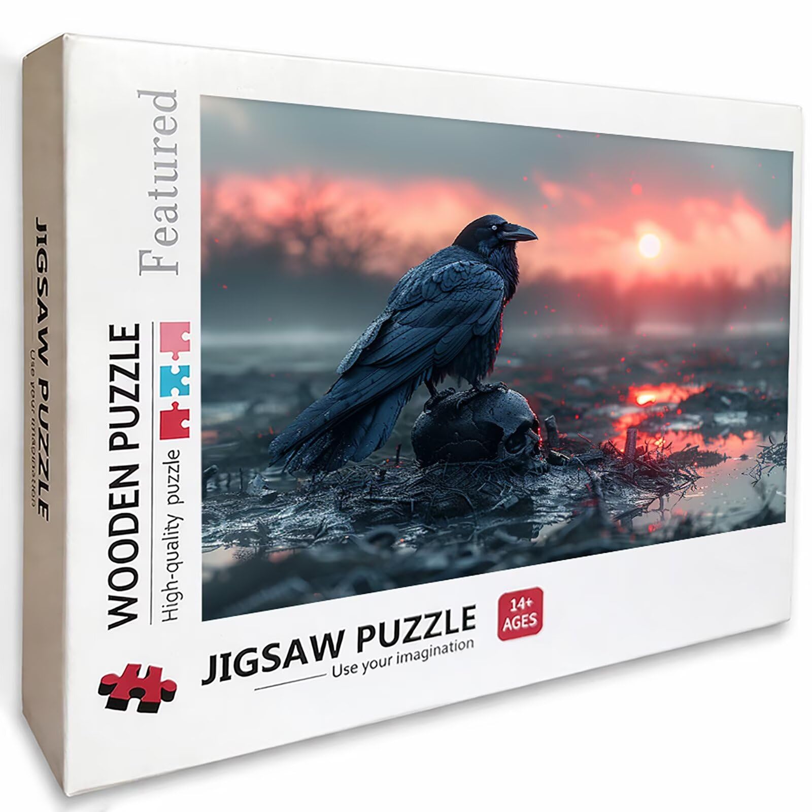 Drewniane puzzle z ptakami, 142 x 86 cm, zachód słońca, 4000 sztuk, dla dorosłych, z pudełkiem, łatwe do odróżnienia, edukacyjna wymagająca gra, letnia dekoracja, piękne prezenty, N-7571