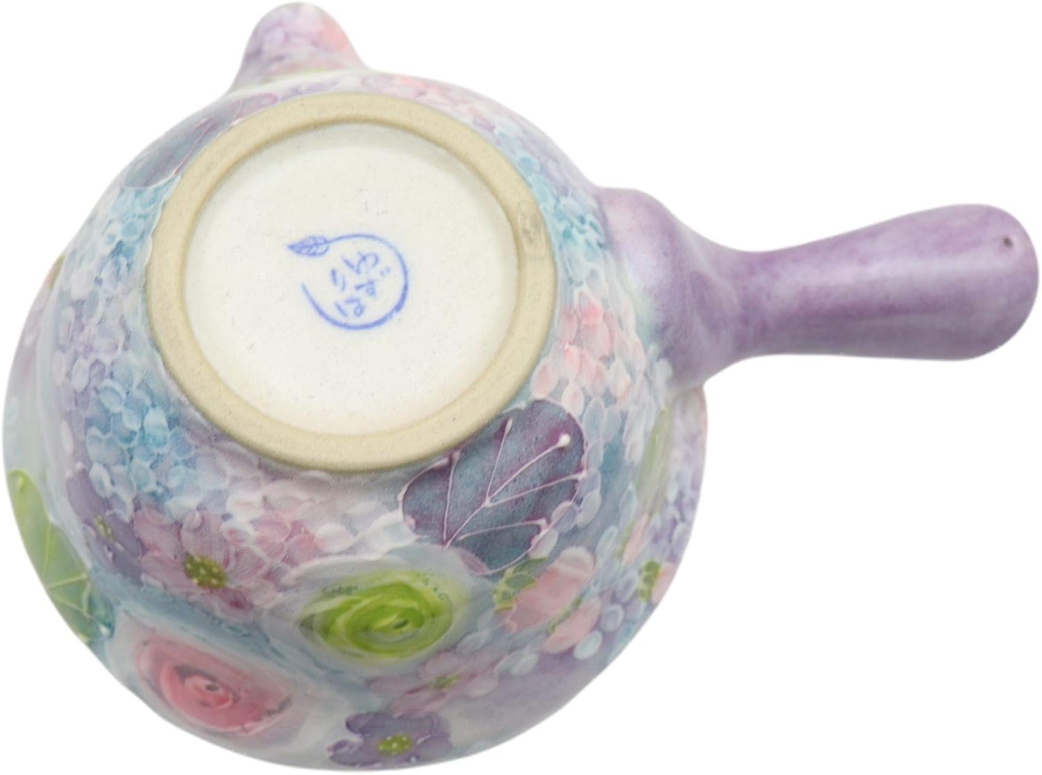 だけの 緑彩ローズ 平急須:せともんや らしい