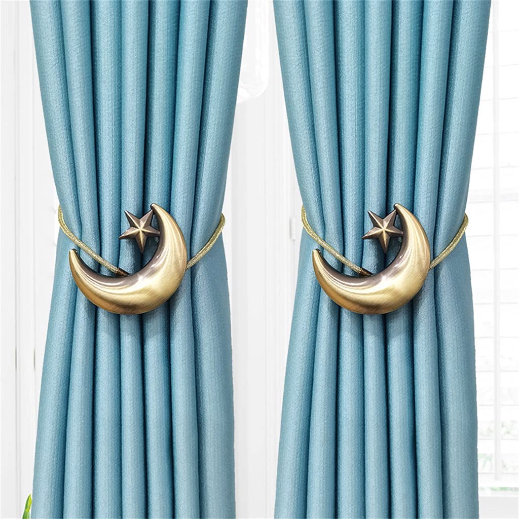 Rideau Magnétique Boucle Cravate Corde Mignon Gaze Rideau De Stockage Cravate Décoration Rideau Boucle Paire (Couleur : B, Taille : Taille Unique) (D Taille Unique)