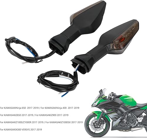 Miniatura 7 de Areyourshop Lámpara indicadora de luz de giro para KAWASAKI Ninja 650 2017-2019, Ninja 400 2017-2019, Z650 2017-2019, Z900 2017-2019, Z1000Z1000R