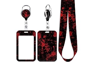 Dope unisex Horror Halloween lanyard and retractable badge reel