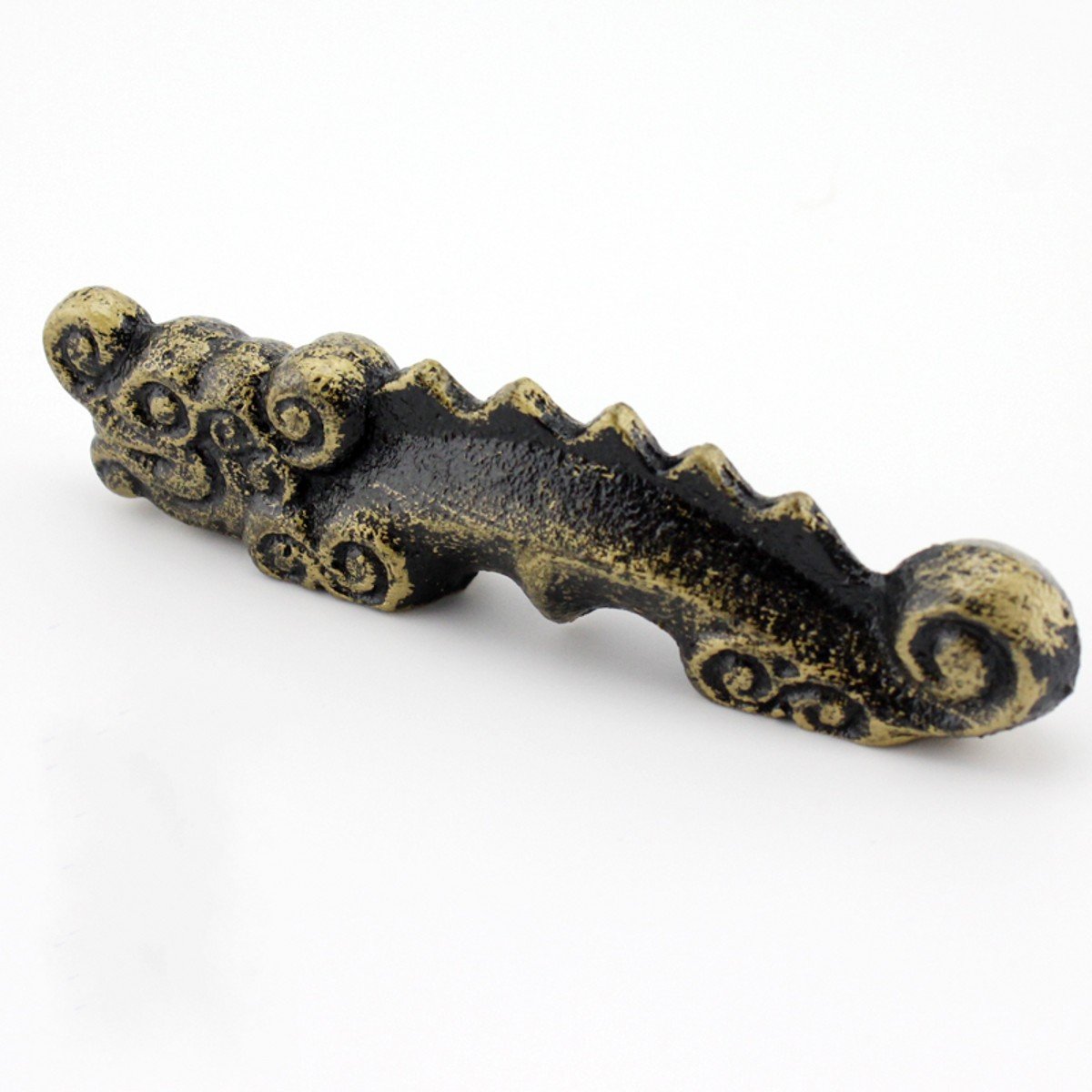 Cast Iron Dragon Shape Brush Rest Calligraphy Painting Sumi-e Tool-image-41