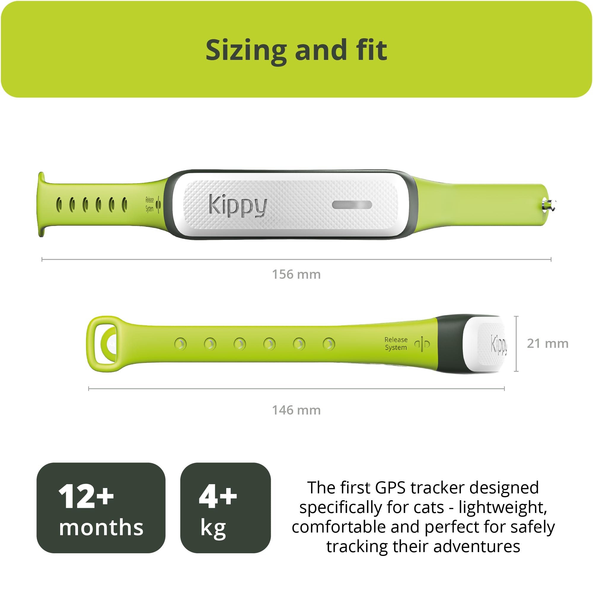 Kippy Bundle GPS para Gato V2 y Perro - Pack de 2, 1 Collar para Gato V2 y 1 para Perro - Seguimiento de Salud y Actividad