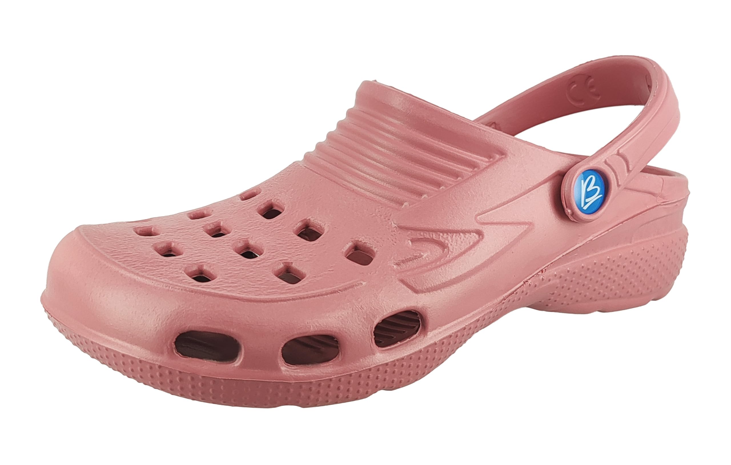 Beck Clogs-956, Unisex-Adult Clogs, Antique Pink, 41 EU