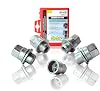 Wheel Locking Nuts M12x1,5 Bolts Anti-Theft For Alloys Wheels 382 Fits Lexus GS 300 2000-onwards