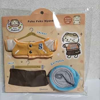 HAPiNS　ふくふくにゃんこ　ぬいぐるみ　バースデー着せ替え　3点セット Amazon.co.jp: ふくふくにゃんこ スコアバースデー着せ替え