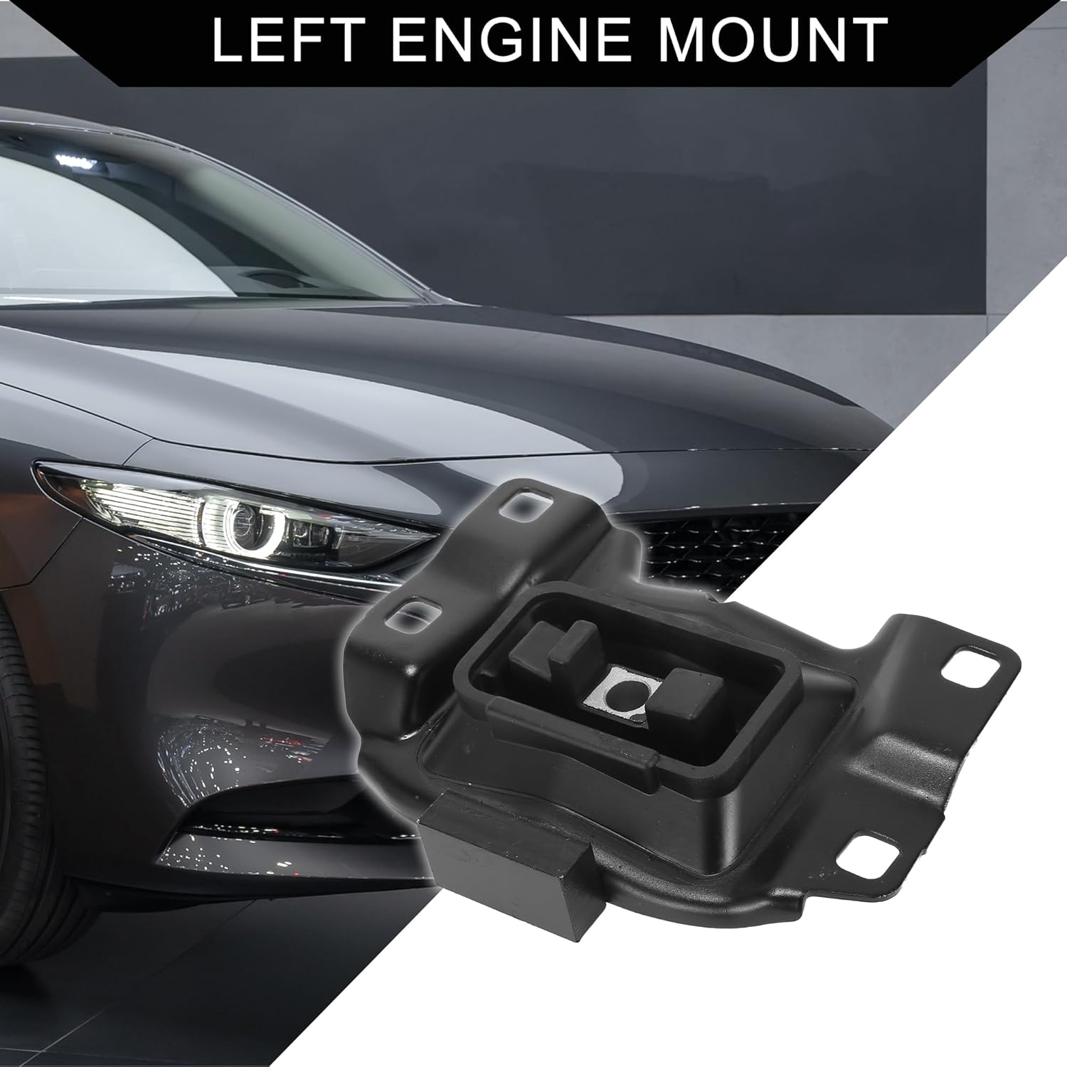 No.CC2939070 Engine Motor Mount for Mazda 3 2.0L 2.3L MT 2006-2010 / Left Engine Mounting/Vibration Isolation / 1 Pc