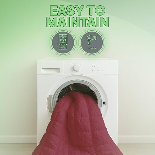 Miniatura 8 de Sacred Thread Edredón reversible  Poliéster y rayón derivado del relleno de edredón de bambú, para todas las estaciones, relleno alternativo al