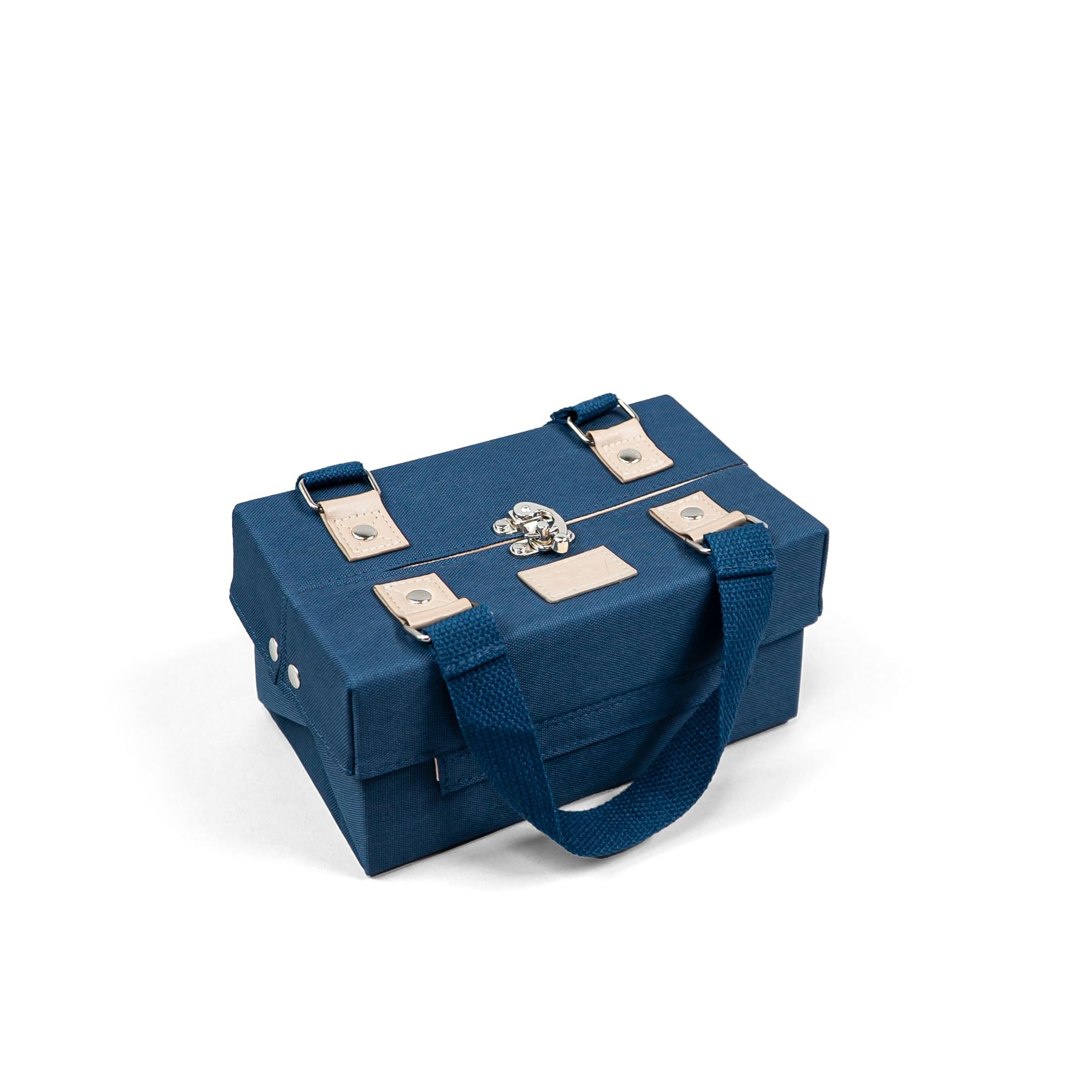 SplayTray: The Bag That Opens Into a Tray (Navy, Small)