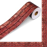 Vista 10 de Outus Bordes de tablero de anuncios con temática de construcción de 68 pies, decoración de aula de regreso a clases, rayas amarillas, borde