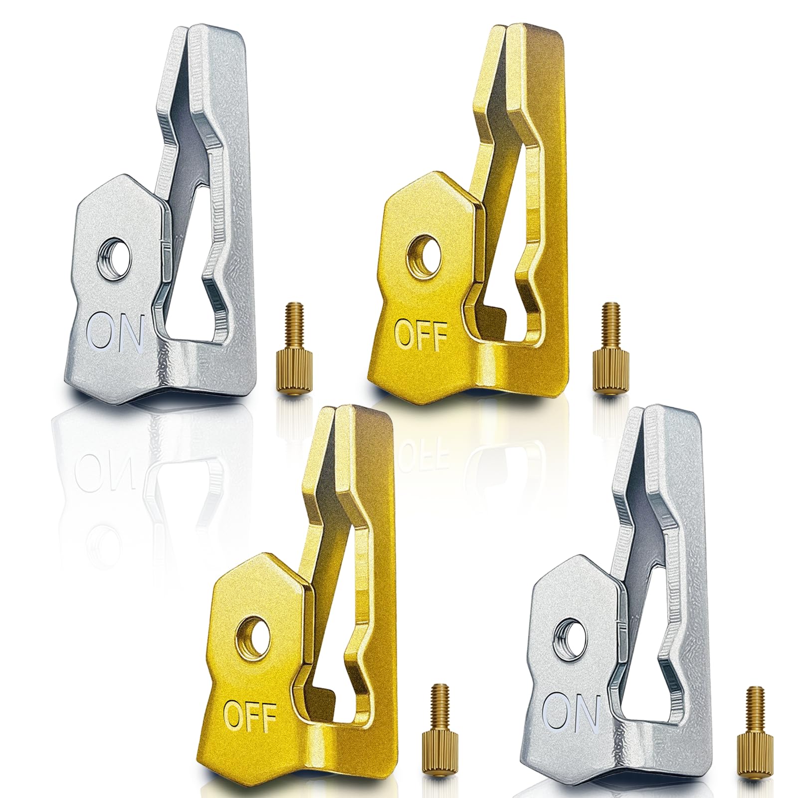 2 Sets 156T1978A Pool Timer On&Off Clips Replacement for Intermatic Timer T100 Series,Easy to Install Timer Switch Trippers(2 ON /2 Off /4 Screws)-picture-26