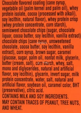 Gatorade Whey Protein Recover Bars, Chocolate Chip, 2.8 Ounce (6 Count)
