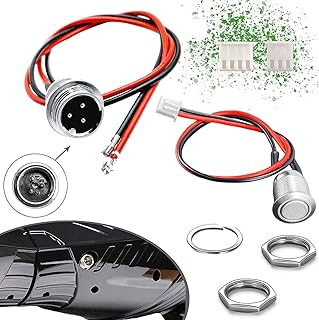 GLDYTIMES Hoverboard Charging Port Replacement (3 Prong) for Swegway Swagtron Swagboard CHO Hover-1 swagtron TOMOLOO etc Smart Self-Balancing Scooter