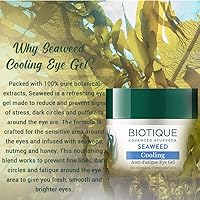 Vista 7 de Biotique Gel de ojos revitalizante antifatiga de algas marinas