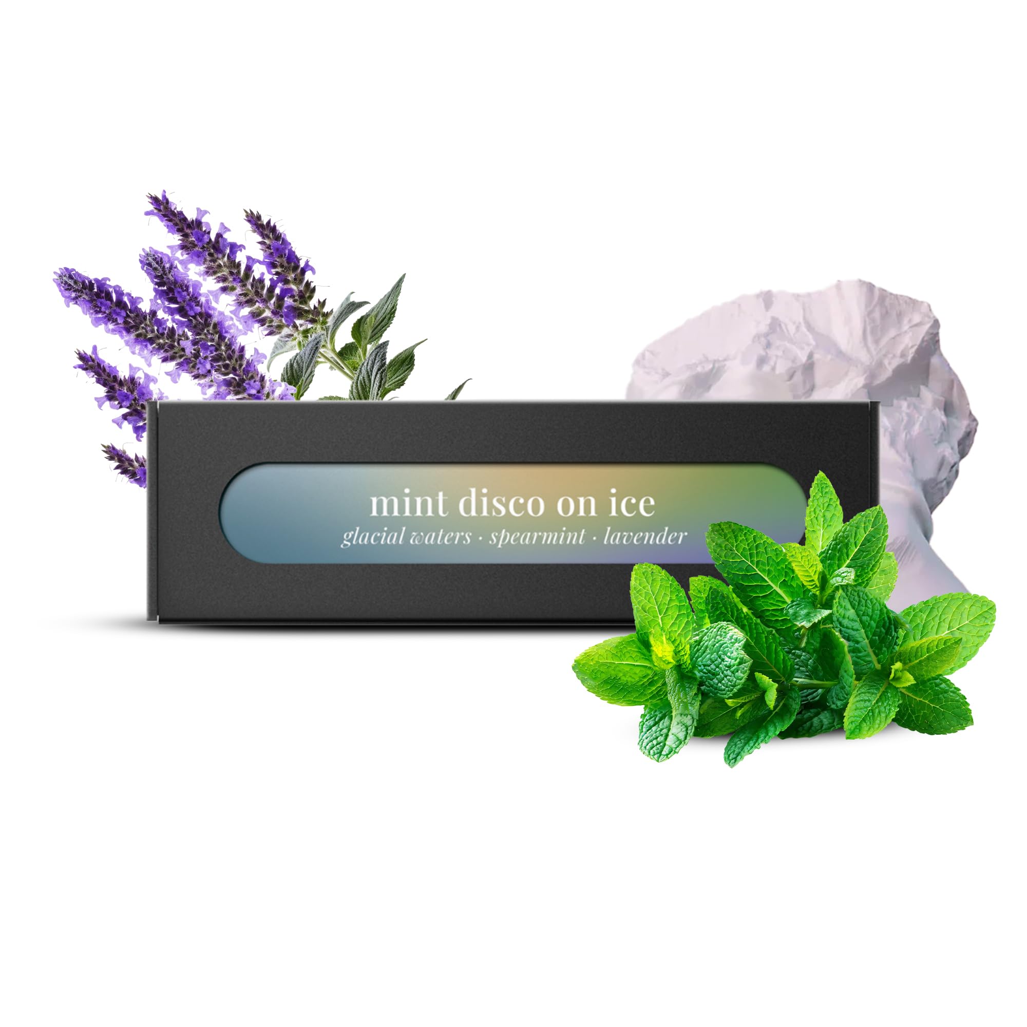 Below 60 Mint Disco on Ice | Natural Scent Oil Refill | Essential Oils for Diffusers | Uplifting Bathrooms Aroma