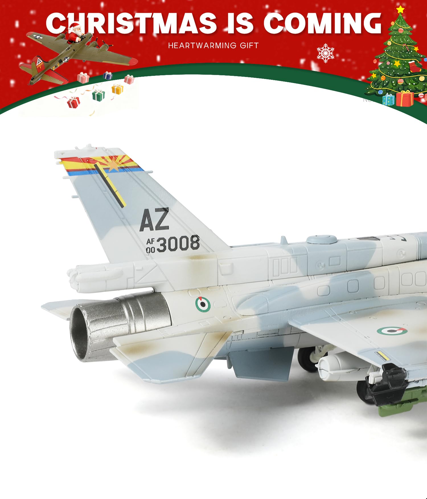 NUOTIE 1/72 F-16F blok 60 myśliwców model ZEA farba (stara wersja) prefabrykowany myśliwiec model samolotu stop metal odlewany ciśnieniowo model samolotu ze stojakiem ekspozycyjnym kolekcja prezent