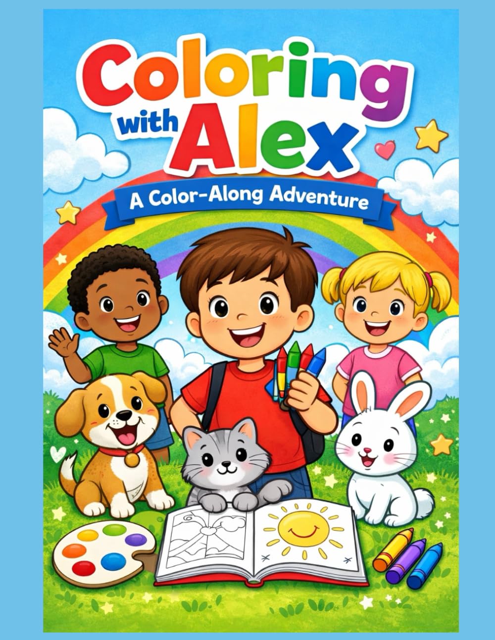 Coloring with Alex: A Color-Along Adventure