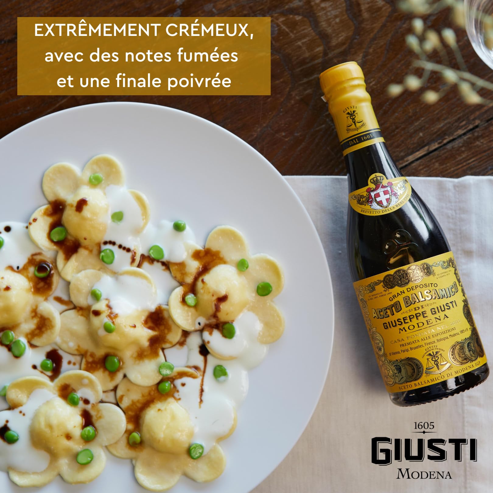 Giuseppe Giusti Giusti Aceto Balsamico di Modena pendant quatre siècles, 250ml