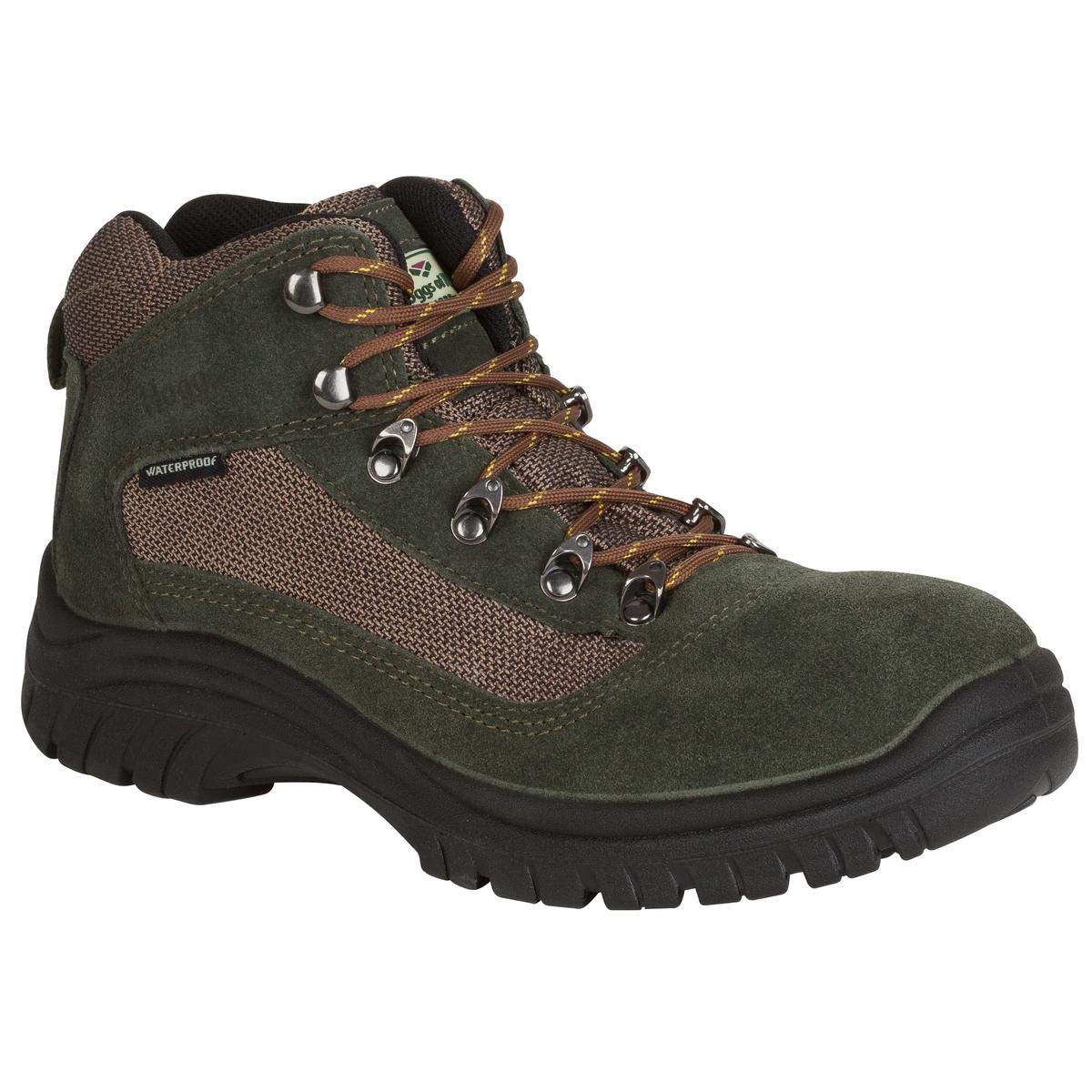 Hoggs of Fife Rambler W/P Hiking Boot Fern Green UK 11 Green