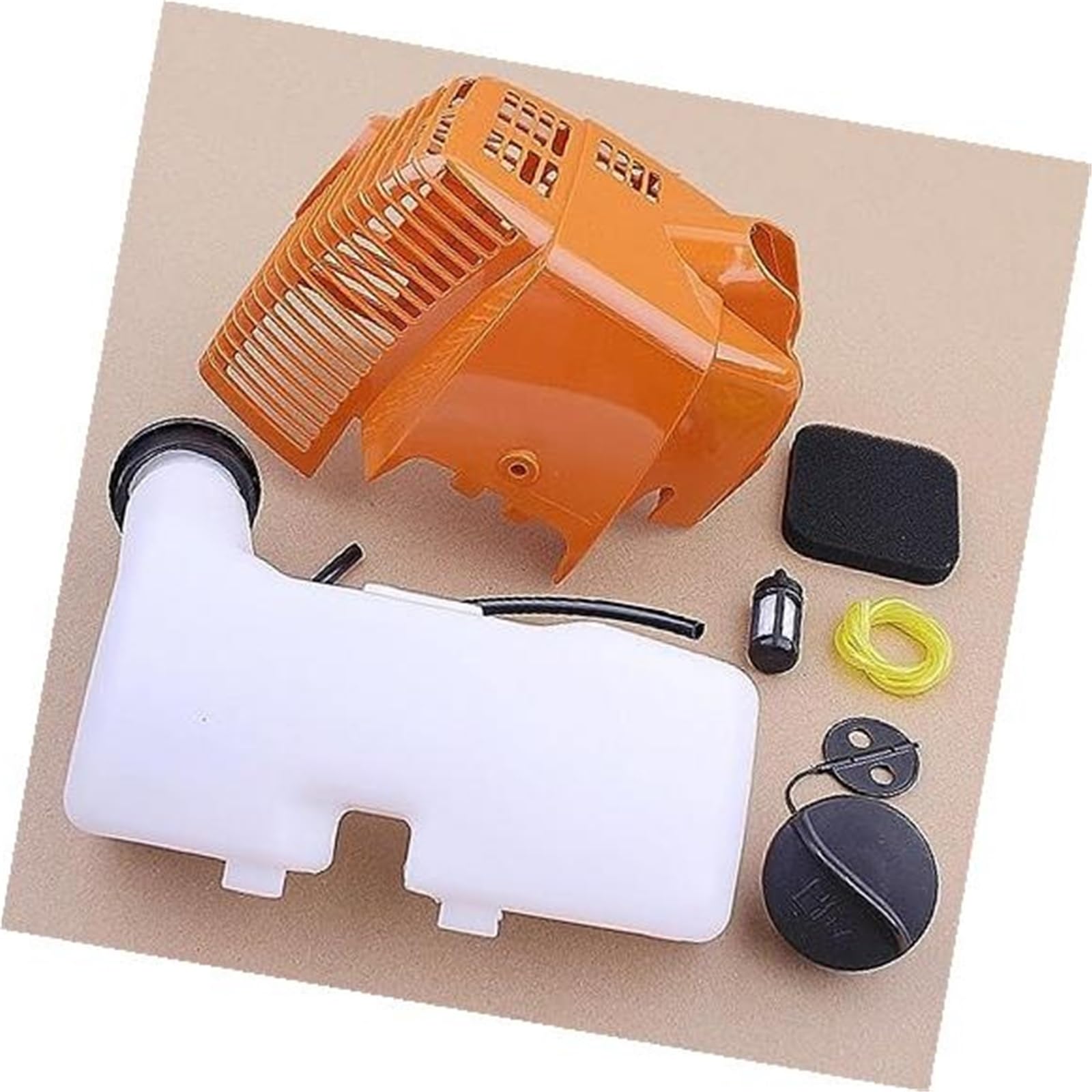 Zestaw pokrywy zbiornika paliwa gazowego, dla STIHL, FS75 FS80 FS80R FS85 FS85R Przycinarka Kosiarka do krzaków 4137 350 0410 4137-080-1601 Zestaw korków wlewu paliwa
