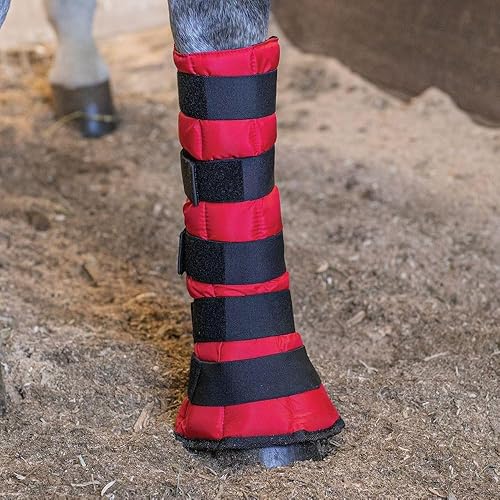 Miniatura 8 de Envoltura de gel refrescante para patas y pezuñas para caballos  Terapia de frío definitiva  No necesita hielo  Se adapta a la mayoría de los