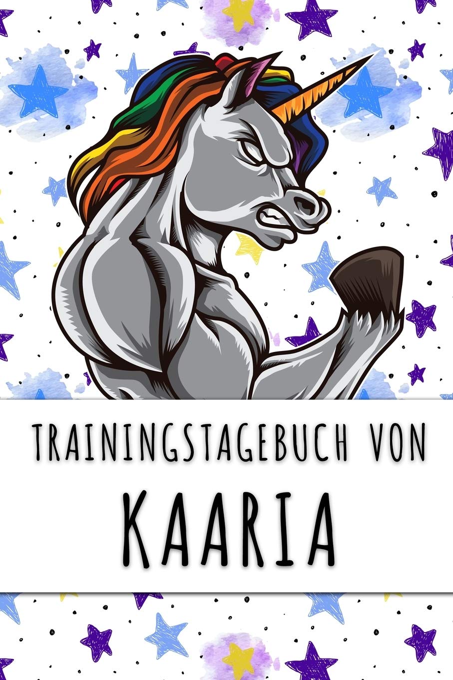 Trainingstagebuch von Kaaria: Personalisierter Tagesplaner für dein Fitness- und Krafttraining im Fitnessstudio oder Zuhause