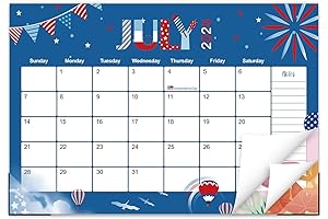 GuaasLee Desk Calendar 2024-2025: 18-Month School Year Calendar