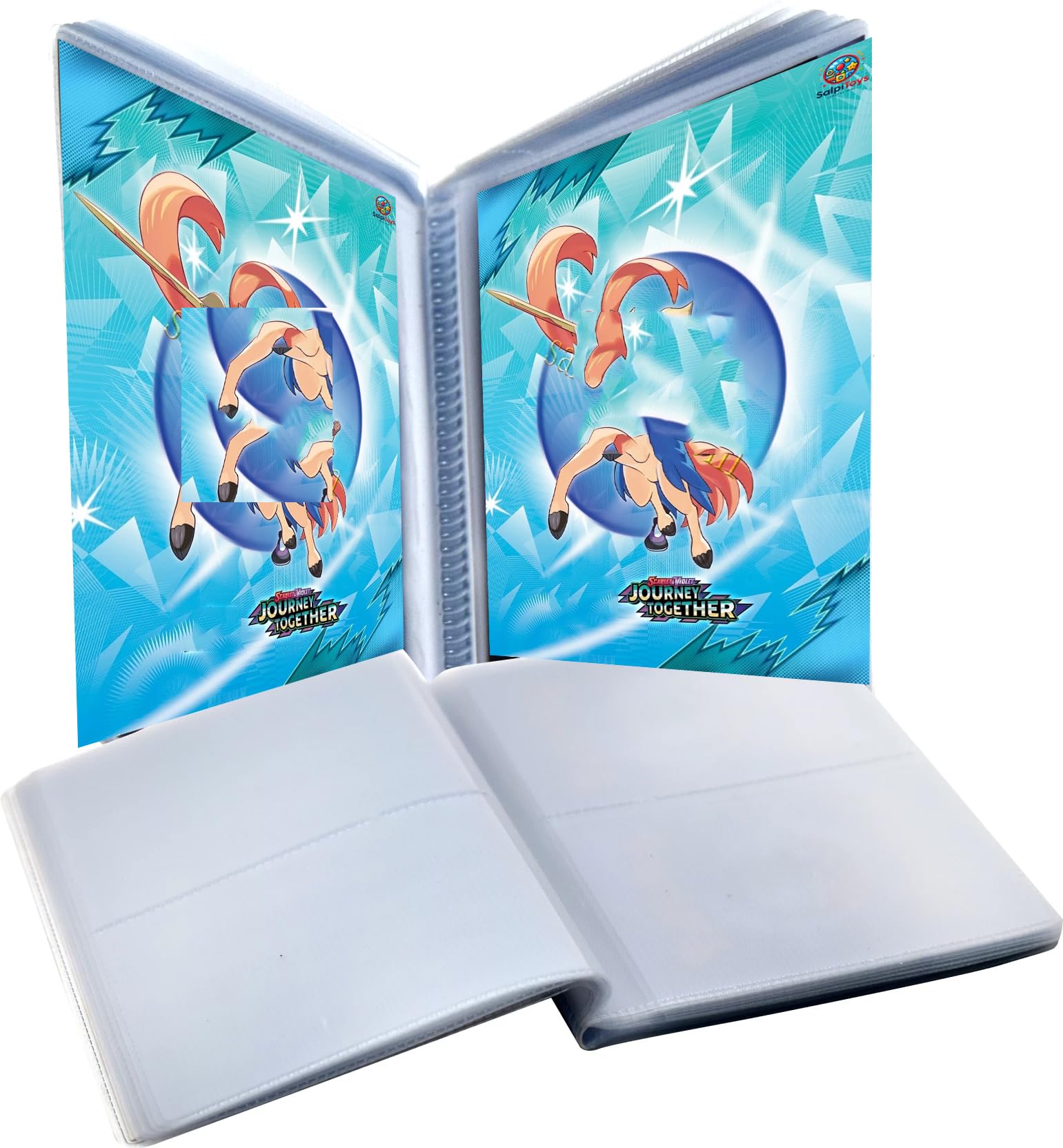 Cards Album for Kids,Boys,Girls,Adults Empty Card Binder for Cards (2 Pocket Empty Cards Album) Small SIZE-image-9