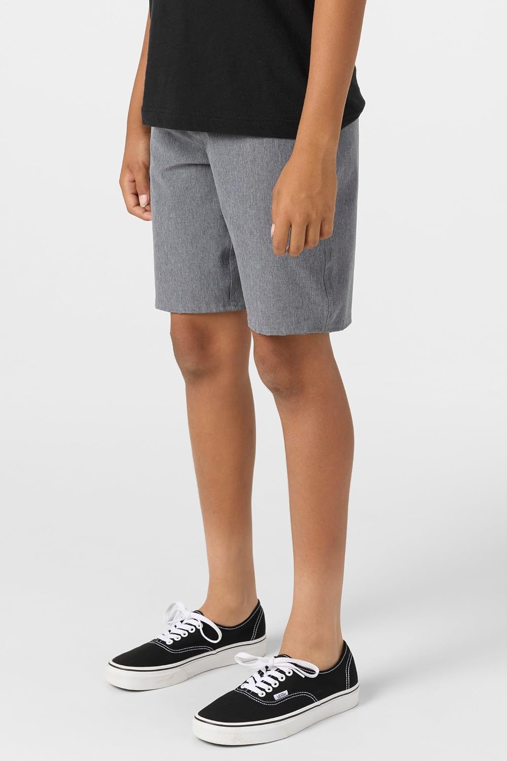 Heather Grey Reserve Boys' 18" Hybrid Shorts by O'Neill