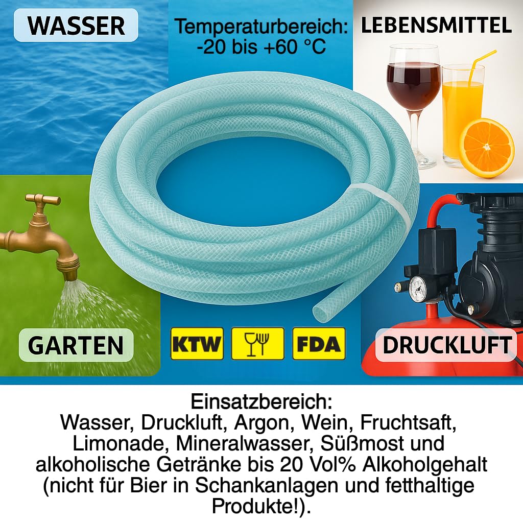 Tuyau D'aquarium - Vendu Au Mètre - En PVC Transparent