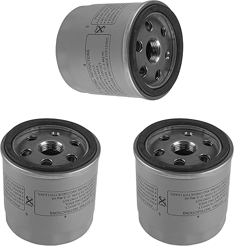 Caltric Paquete de 3 filtros de aceite compatibles con Bmw 100 K100Lt K100Rs K100Rt K1 1000 850 R850R Special Edition