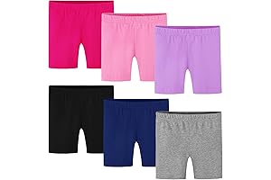6 Pack Toddler Biker Shorts: Comfort for Little Explorers
