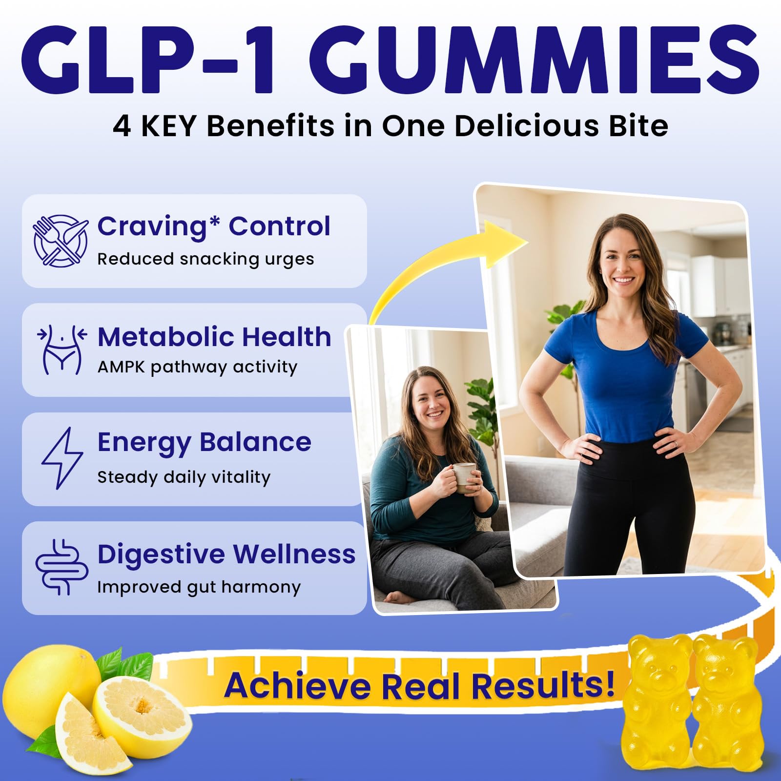 glp-1 gummy usage Amazon.com: Yooaseital GLP-1, GLP-1 Supplement for Women & Men, Natural GLP  1 Gummies with Berberine, Akkermansia Probiotic, for GLP1 Levels,  Metabolism*, lmmune, Energy, Gut & Digestion, No Sugar, 90 Gummies : Health