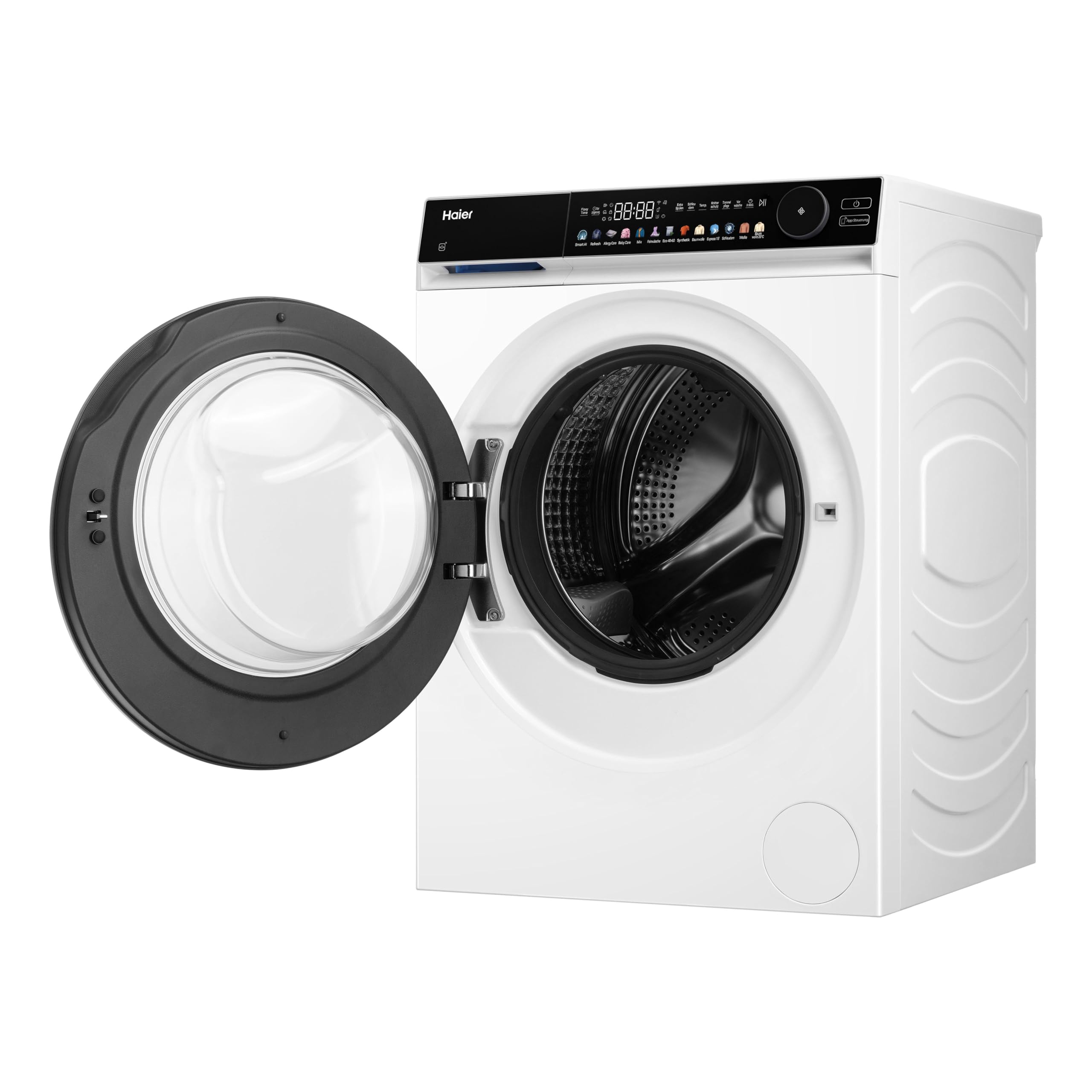 Haier Frontlader Waschmaschine 8kg 1400 U/min AI Power DD Motor Smart Wi-Fi HW80-B14667TU1